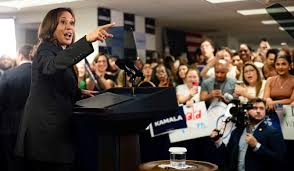 Harris lashes out at Trump in a Presidential rally