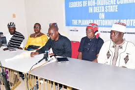 Non Deltans indigenes, dissociates themselves from nationwide protest