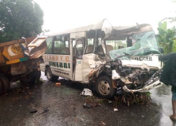 Heartland FC Involved In Ghastly Accident, head coach dead, Players, other Officials Injured