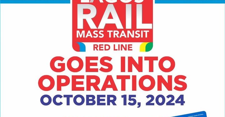 Passenger Operations Begin On The Lagos Red Line Rail System Today