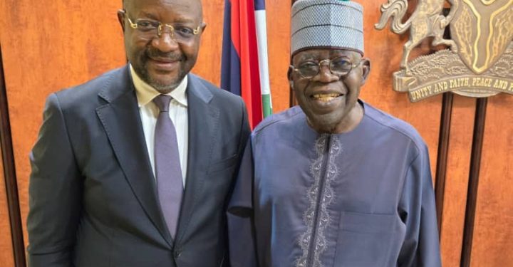 Presidential Adviser, Sunday Dare, Holds Meeting with President Tinubu at the Villa
