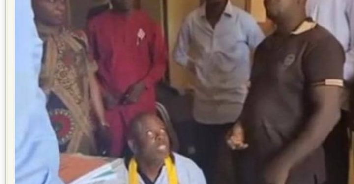 Gov. Nwifuru Catches Civil Servant Selling Materials Meant For Primary Health Care Centres And Hospitals
