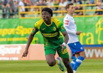In-form Salim Fago Lawal Makes Team of The Week in Croatia