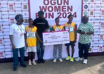 NSC DG, Hon. Bukola Olopade Applauds Ogun Women Run, Advocates for More Support for Women in Sports