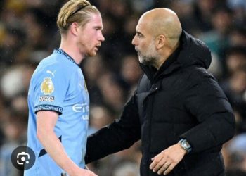 De Bruyne difficult to replace- Guardiola