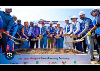 SANWO-OLU PERFORMS GROUNDBREAKING OF LAGOS MEDIPARK 