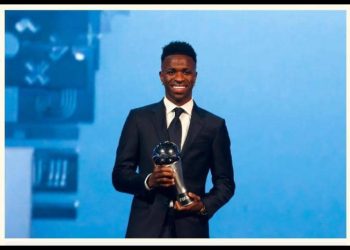 Vinicius and Bonmati win FIFA player of the year in men’s, women’s category 