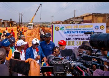 SANWO-OLU EXCITED AT ADIYAN WATER PROJECT 
