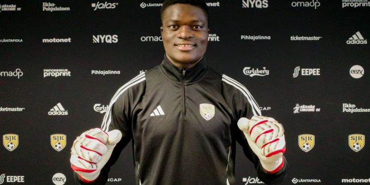 18 year old Nigerian goalkeeper signs for SJK Seinäjoki II of Finland