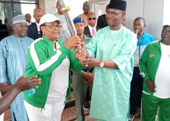 Countdown Begins As National Sports Festival’s Unity Torch Lands in Nasarawa, Benue States