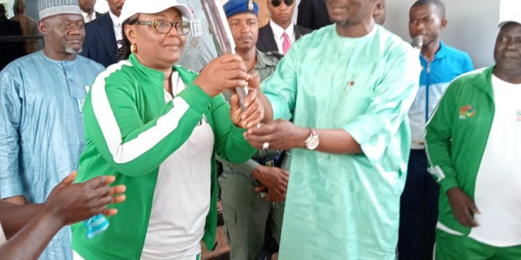 Countdown Begins As National Sports Festival’s Unity Torch Lands in Nasarawa, Benue States