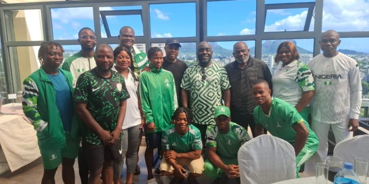Africa Senior Weightlifting Championship: “Go For Gold” – NWF President Dr Abdul Ibrahim Charges Athletes