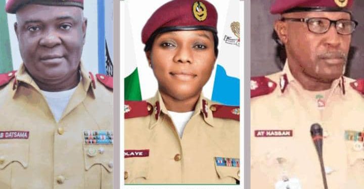 FRSC gets 3 new DCMs as SGF approves appointment of Datsama, Olaye and Hassan