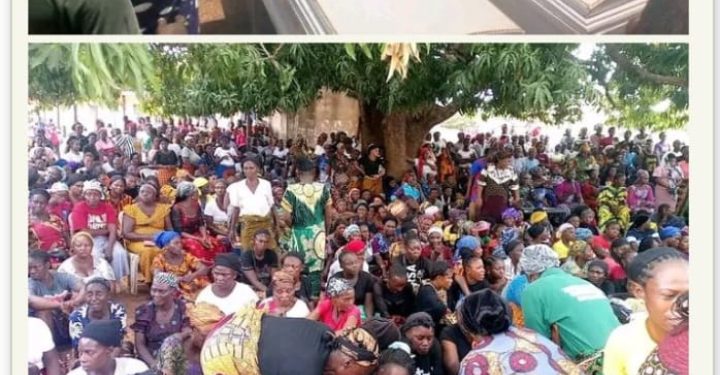 Mass Burial For 10 Victims Of Herdsmen Attack In Otobi-Akpa Benue (Photos) 
