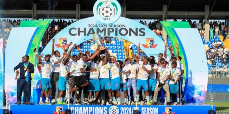 NPFL: Remo Stars officially crowned  league Champions with emphatic win over Ikorodu city fc