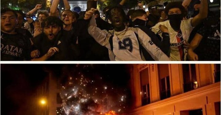 Two Dead And Hundreds Arrested In France After PSG Champions League Win