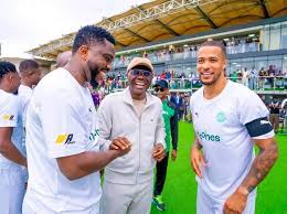 Football Meets Entertainment As Super Eagles Captain Host Charity Match