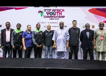 Youngsters ignite Lagos  for 2025 ITTF African Youth Championships