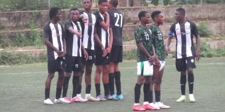 Mavlon FC ,Flying Eagles Shares Spoils in Four – Goal Thriller Friendly In Abuja