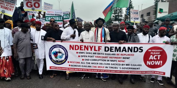 $21m Fraud: Niger Delta youths storm NNPCL Towers, demand Ojulari’s removal