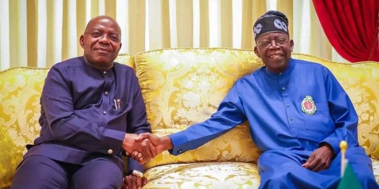 Otti pays courtesy visit to President Tinubu in Aso Rock
