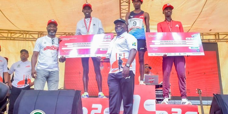 Kenya’s Kephar Namutala and Mercy Jepkemoi win 2025 Premium Trust bank Abuja city Half marathon