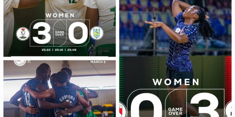 Volleyball: Nigeria Customs, Vipers shine at 2026 CAVB Zone 3 Championship in Ghana