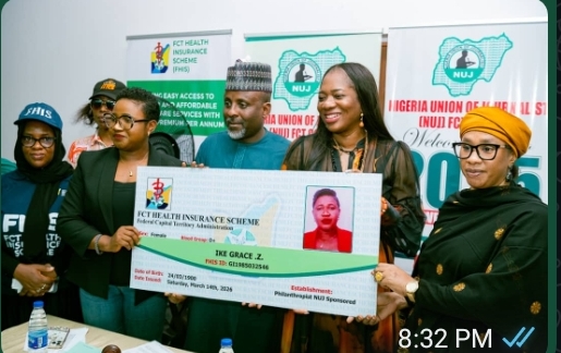 Fasawe, NUJ President urge philanthropists to sponsor health insurance for journalists as NUJ FCT launches scheme
