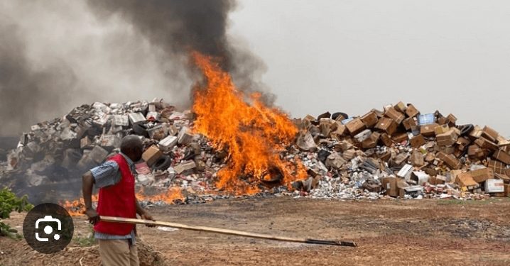 NAFDAC Destroys ₦939 mIllion Substandard Drugs In Anambra 