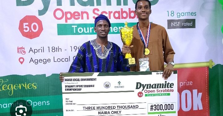5th Dynamite Opens Scrabble Tournament Gives  Me Joy Says Khaleel Adedeji 