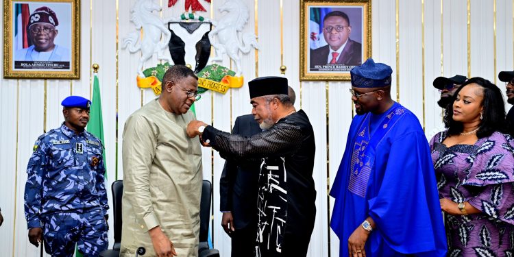 GOVERNOR BASSEY EDET OTU OF CROSS RIVER STATE HONOURED AS PATRON OF RTIFN