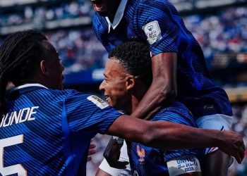 France Cruise to Victory as Mbappé Sets New National Record