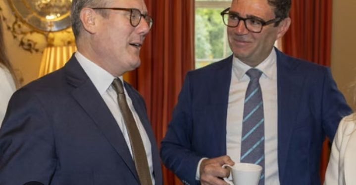 Andy Burnham sworn in as Keir Starmer bows out