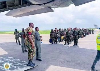 Nigeria Deploys 198 Troops to Gambia for ECOWAS Peacekeeping Mission