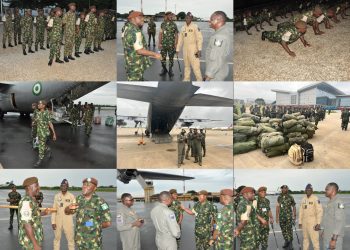 Nigerian Army Deploys 86 Troops to ECOWAS Peace Mission in Guinea-Bissau