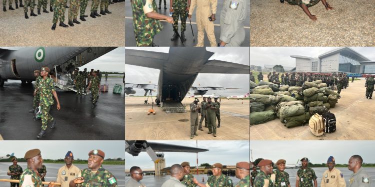 Nigerian Army Deploys 86 Troops to ECOWAS Peace Mission in Guinea-Bissau