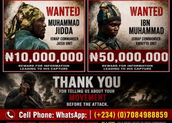 Troops Declare Top ISWAP Commanders Wanted, Place ₦60m Bounty on Key Operatives