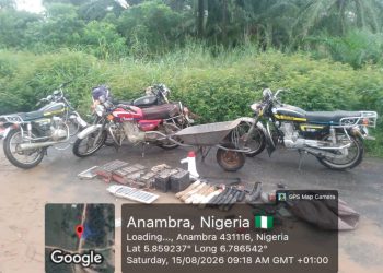 15 Brigade Dismantles IPOB/ESN Camps, Recovers Arms, Explosives in Anambra