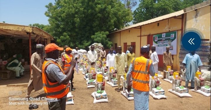 NEMA Distributes Relief Materials to Banditry Victims in Sokoto Communities