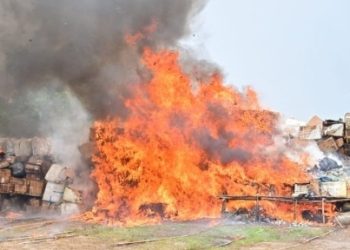 NDLEA Destroys N301bn Worth of Cocaine, Heroin, Opioids, Others in Lagos