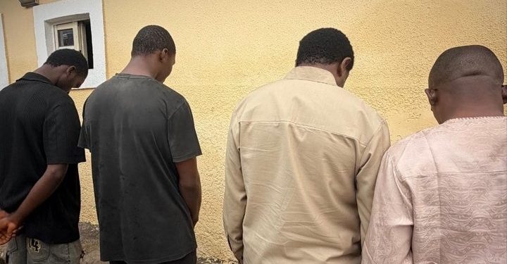 Police Parade Four Suspects Over Alleged Organ Harvesting, Human Trafficking in Nasarawa