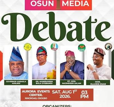 Security Concerns Force Cancellation of Osun Governorship Debate Ahead of August 15 Poll