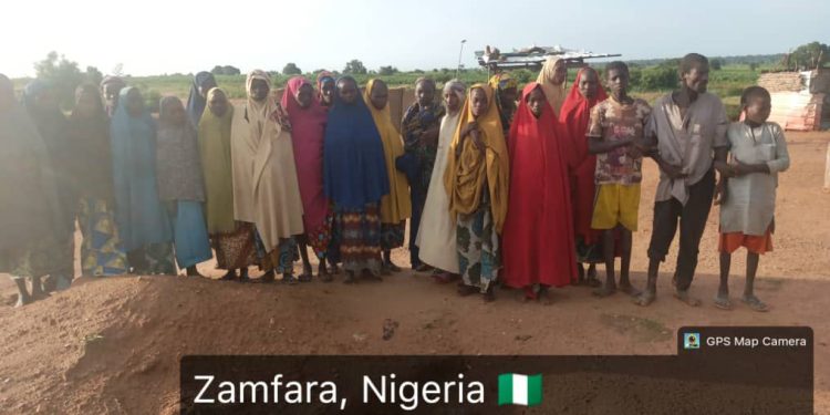 OPERATION FANSAN YAMMA: TROOPS RESCUE 25 KIDNAPPED VICTIMS IN KATSINA, ZAMFARA